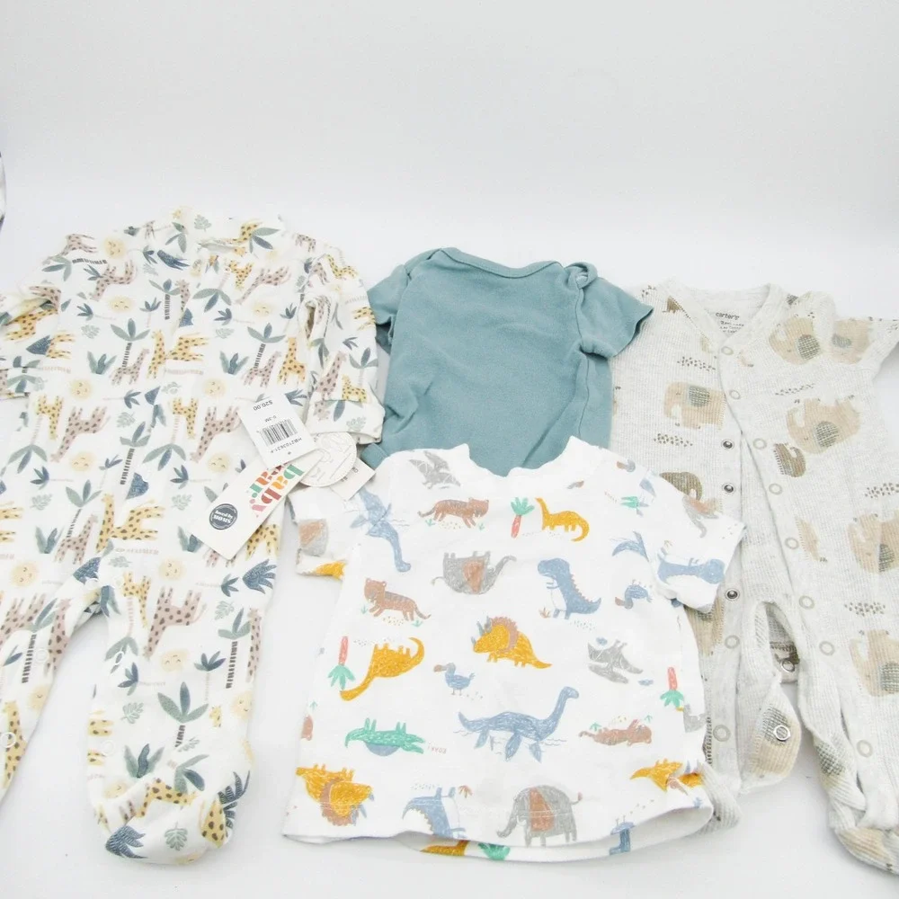 Lot of Baby Boy Clothes 0-12 Months Boys Jacket  38 pc Carters Gap Cloud Island